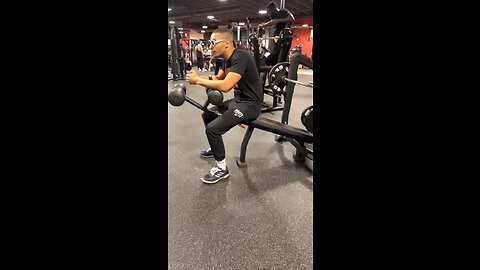 Young lad captured lifting at gym