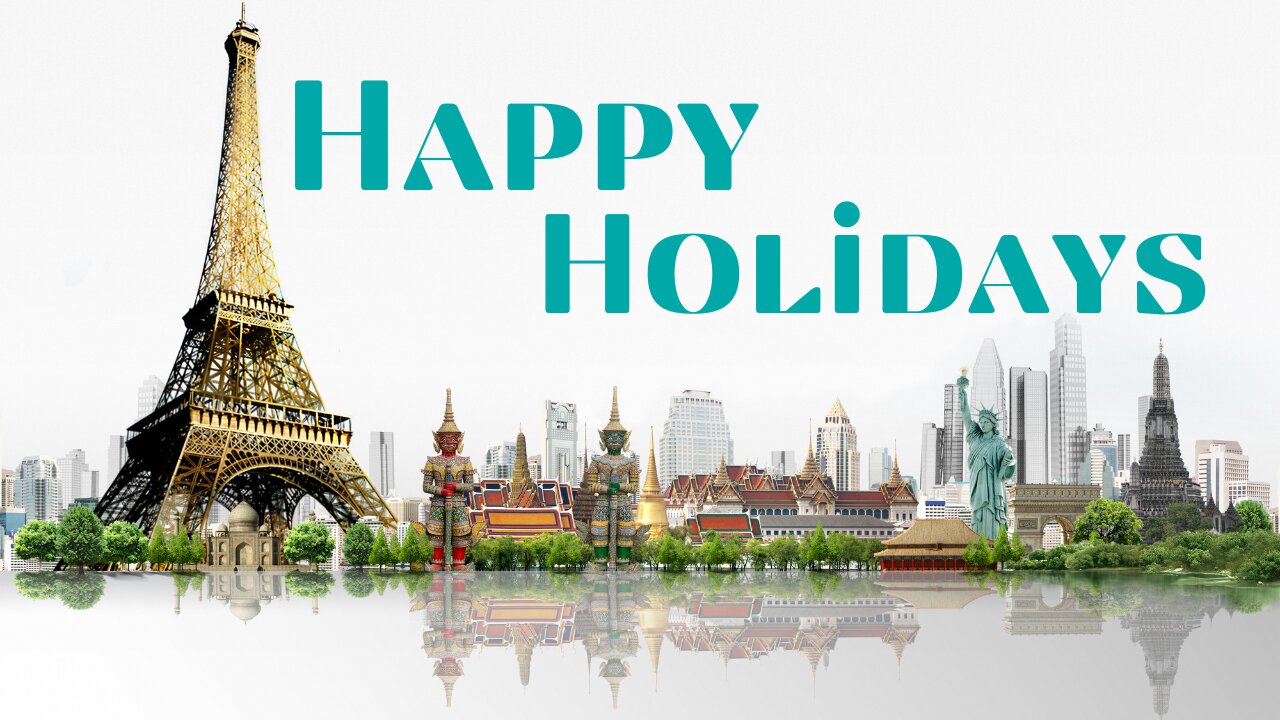 Happy Holidays with relaxing Music - Calming & Chill Music
