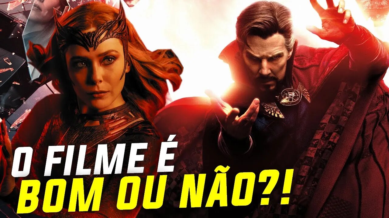 SAÍRAM AS PRIMEIRAS CRÍTICAS DE DOUTOR ESTRANHO NO MULTIVERSO DA LOUCURA! SEM SPOILERS!