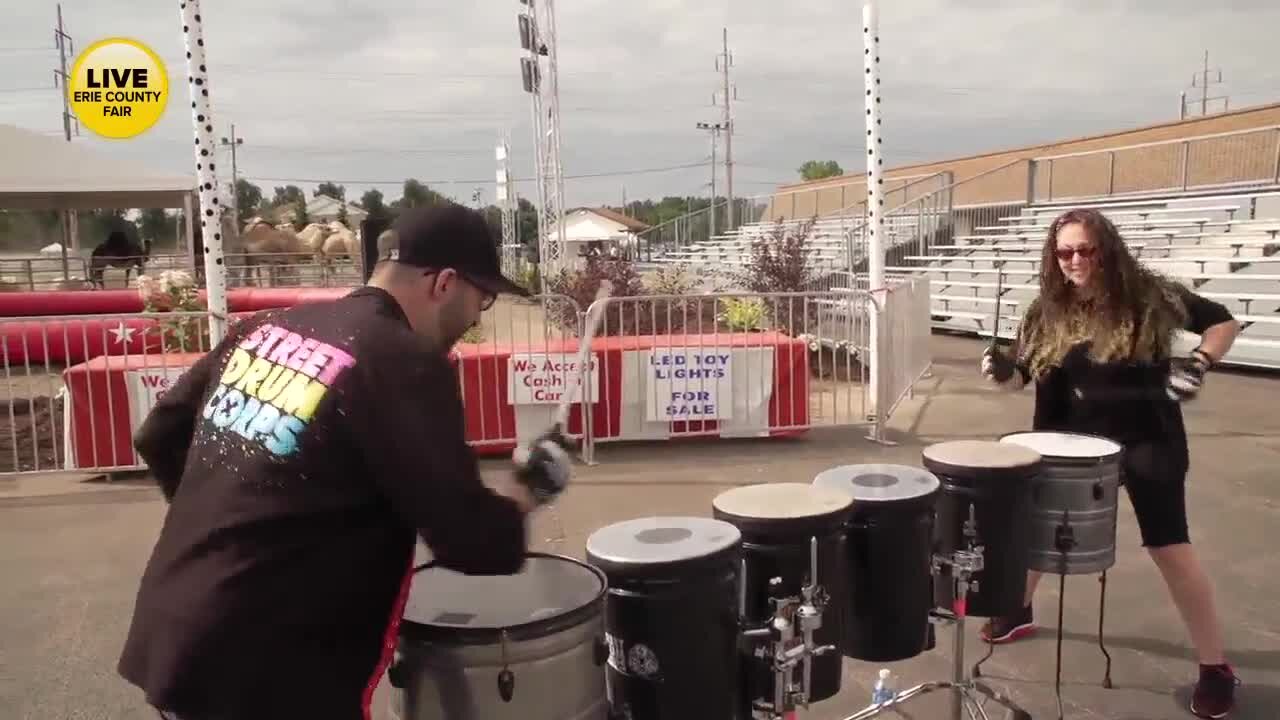 Monday at the Erie County Fair with Emily and Mercedes - Part 2