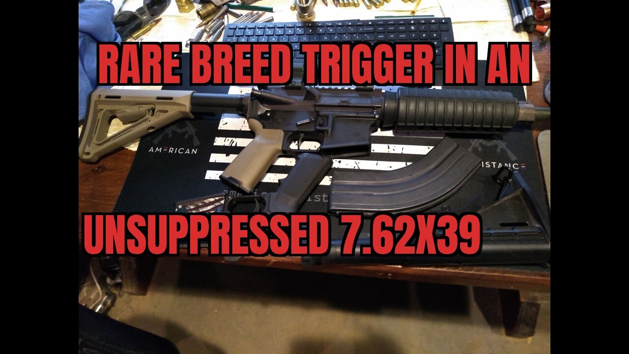 Rare Breed FRT-15 in a 7.62X39 upper