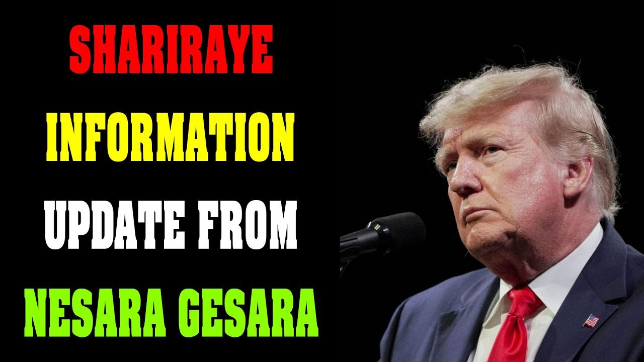 SHARIRAYE LATEST NEWS UPDATE INFORMATION FROM NESARA GESARA TODAY NOV 20.2022 !!! - TRUMP NEWS