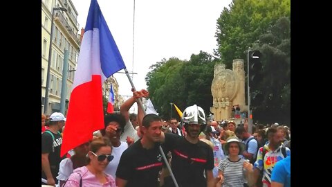 Marselha Pela Liberdade! França, 14/08/21