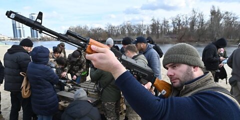 Ukraine’s Civilians Take Up Arms