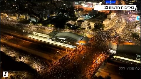 100,000 Protesters Storm The Streets In Israel (Tel Aviv) 3/26/2023