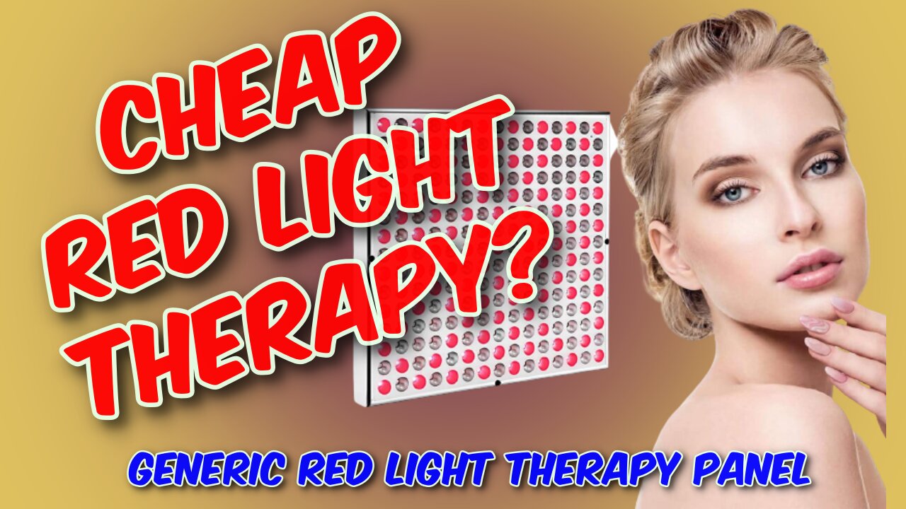 Generic Red Light Therapy Panel Review