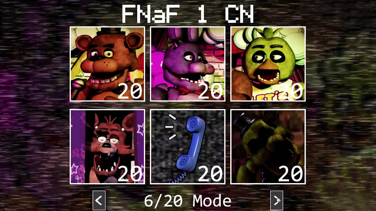 FNAF 2 Custom Night with New Mechanics!