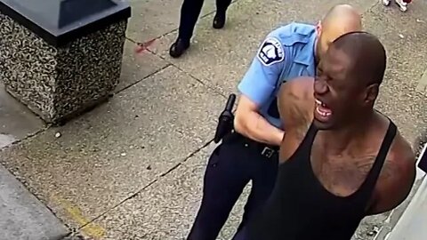 LEAKED BODYCAM OF MINUTES BEFORE EXECUTION OF GEORGE FLOYD S FOOTAGE SHOWS DISTRESS OF A BLACKMAN