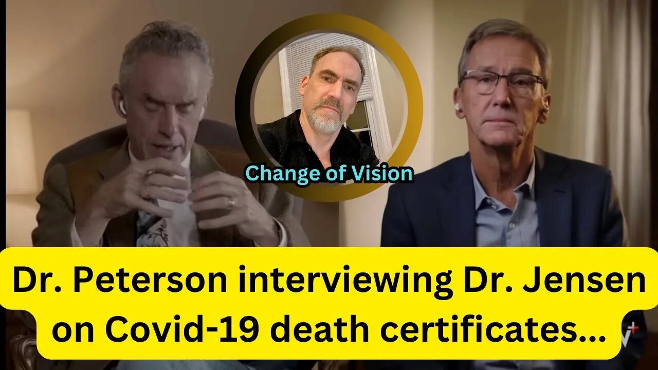 Dr. Jordan Peterson and Dr. Scott Jensen on Covid 19 death certificates