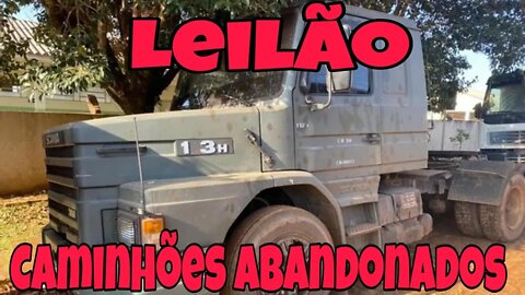 Ep.08 🚚 Leilão de Caminhões Abandonados