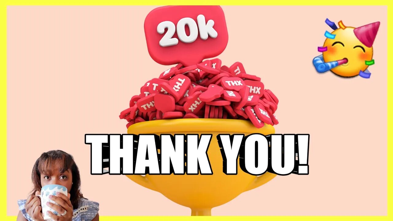 20k CELEBRATION Toast! THANK YOU! 🥳 (clip)