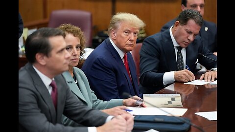 Trump pleads "not guilty" to all charge @ Kangaroo Court