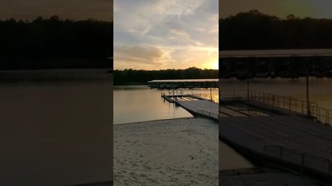 Beautiful Sunset at Lake Lanier!