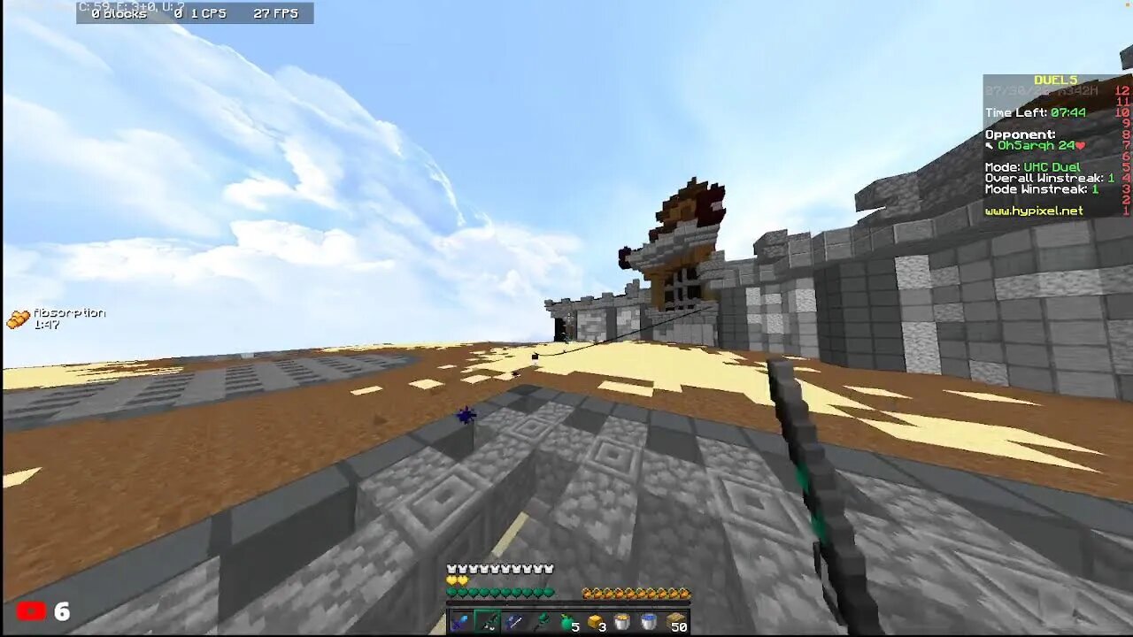 Grinding Hypixel Bedwars and Duels wins! #3