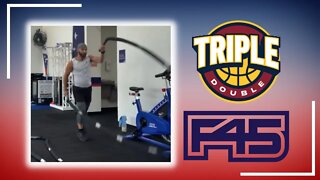 F45 TRAINING VLOG: TRIPLE DOUBLE WORKOUT | Cardio