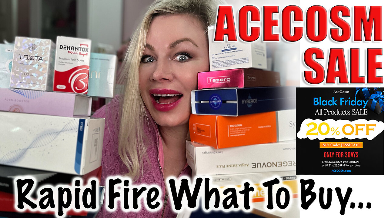 Rapid Fire - What YOU NEED To buy at the AceCosm Sale! Code Jessica10 Saves you 20% off