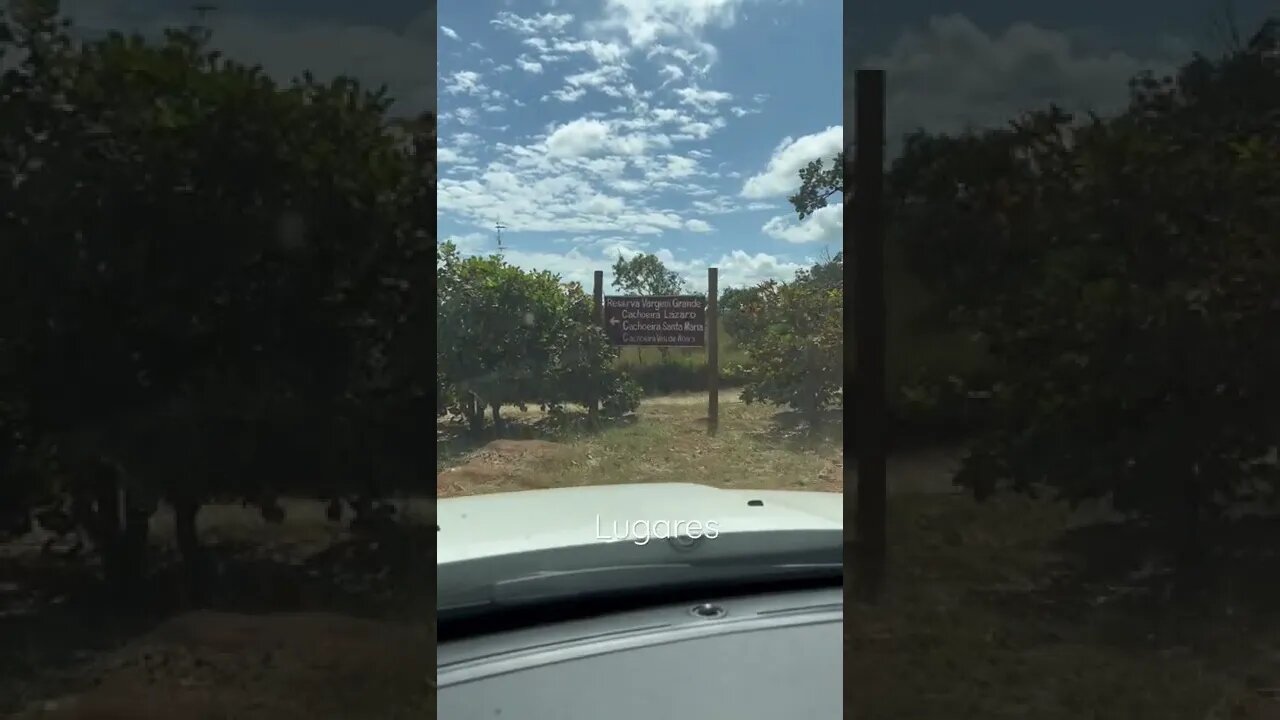 Entrada da Reserva Ecológica Vargem Grande