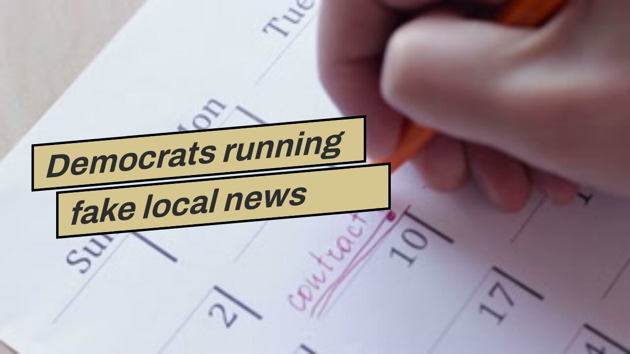 Democrats running fake local news sites in swing states ahead of midterms: report