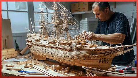 Man Builds Real-Life SHIPS at Scale to the Last Detail | Hyperrealistic Replicas by @PSN Experiment