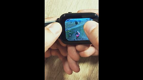 Playing pubg in Apple Watch ⌚️😳