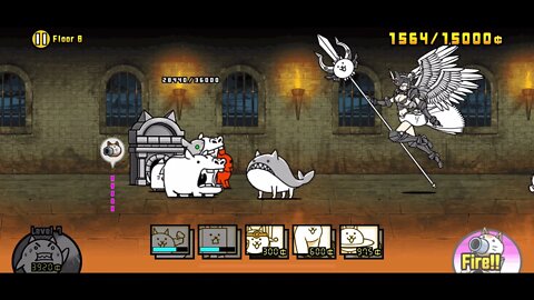 The Battle Cats - Heavenly Tower - Floor 6