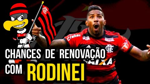 DIRETOR DO FLAMENGO FALA SOBRE RODINEI E AS CHANCES DE RENOVAÇÃO SÃO EXPOSTAS