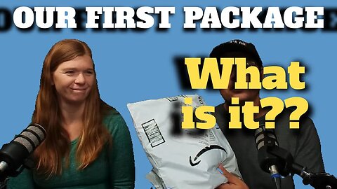 Opening the first ever package from our YouTube community.