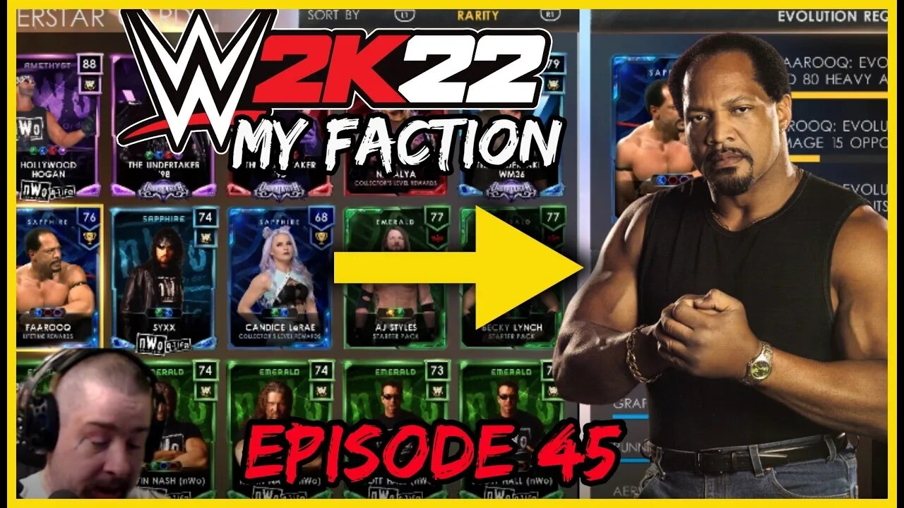 WWE 2K22: MY FACTION - PART 45 - Le'ts EVOLVE Farooq!