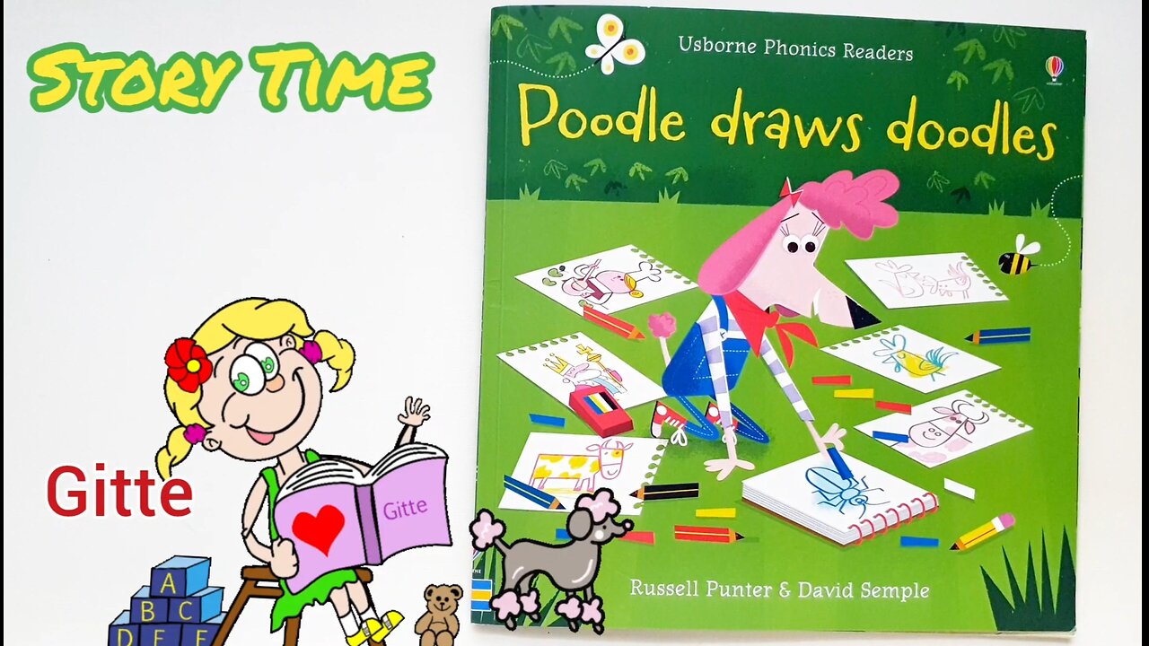 Poodles Draws Doodles by Russell Punter | Read Aloud Book for Kids