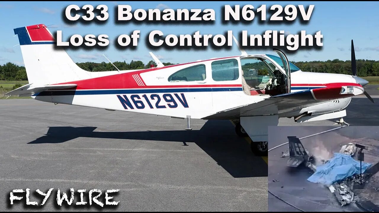 C33 Bonanza Loss of Control Inflight