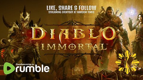 ▶️ WATCH » DIABLO IMMORTAL » PLAYING THIS INSTEAD OF DIABLO IV » A SHORT STREAM [6/9/23]