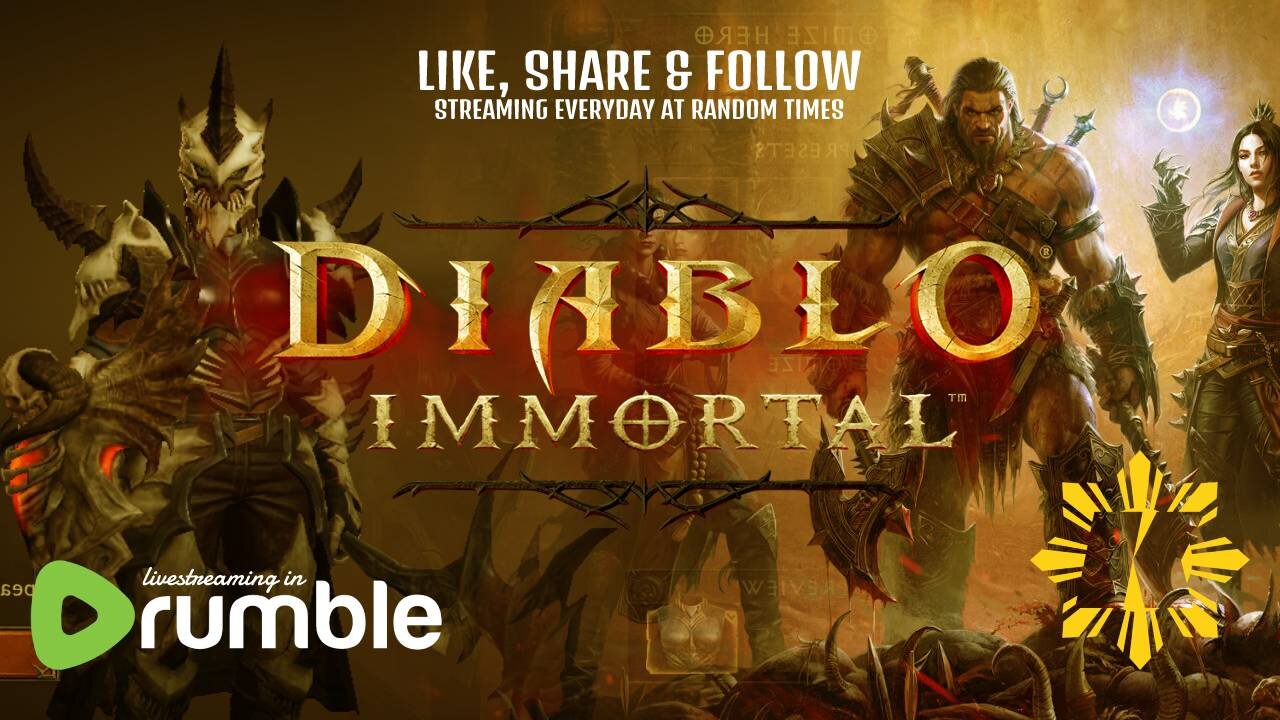 ▶️ WATCH » DIABLO IMMORTAL » PLAYING THIS INSTEAD OF DIABLO IV » A SHORT STREAM [6/9/23]