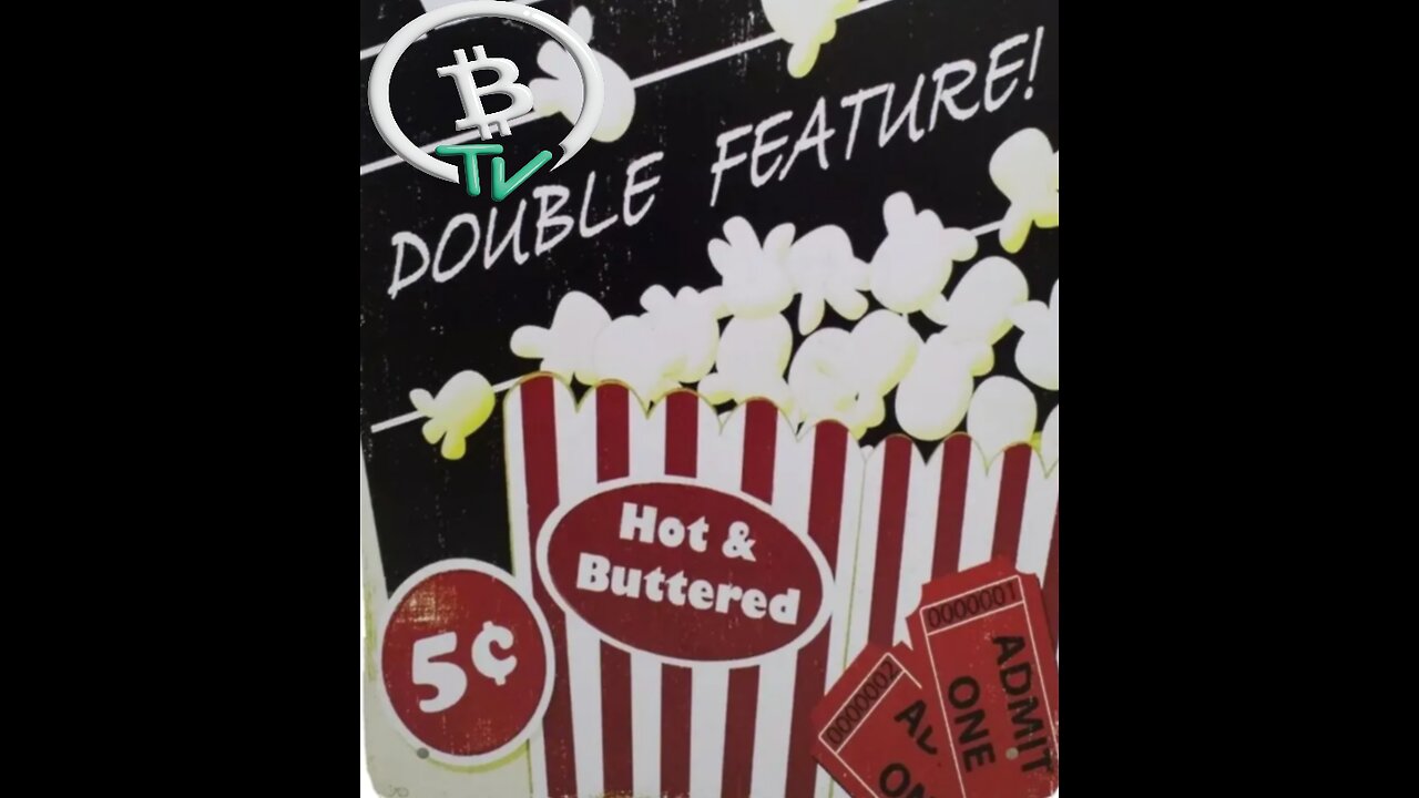 1st show of today Double Feature. All viewers have a chance to win Bitcoin!