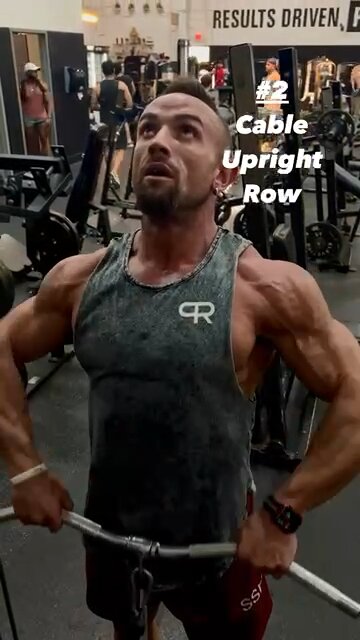 Full Men’s Physique Shoulder Workout