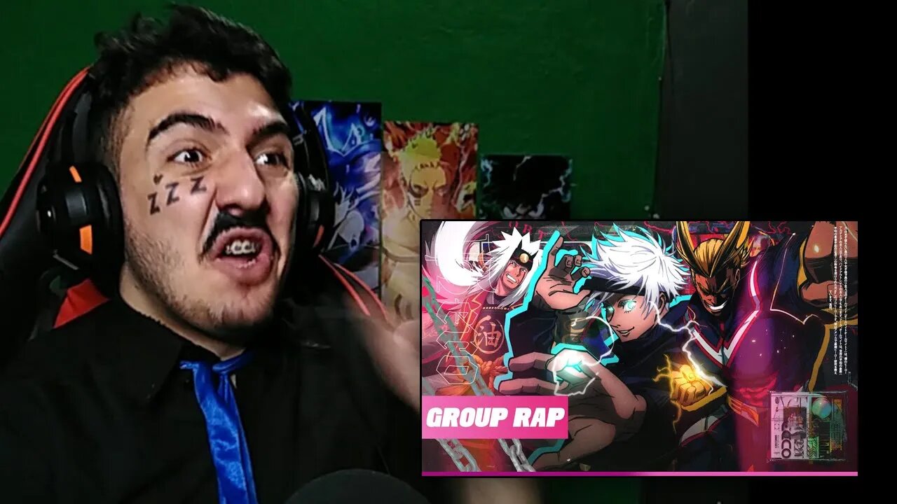 PASTOR REACT Rap do Jiraiya, Gojo e All Might - O DEVER DE UM SENSEI / GROUP RAP