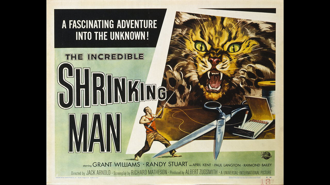The Incredible Shrinking Man 1957 ‧ Full Movie Sci-fi