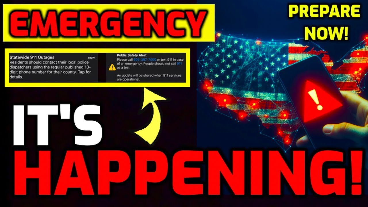 Emergency Alert!! It's Happening Right Now!! - Prepare Now!!