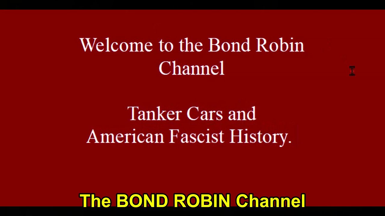 Tanker Cars and American Fascist Genocide History