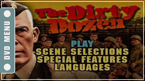 The Dirty Dozen - DVD Menu