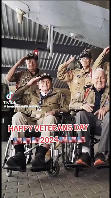 We Salute The Veterans!