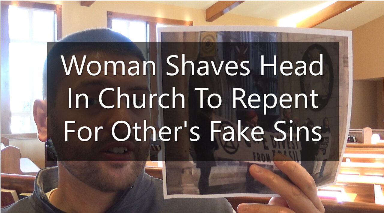 Woman Shaves Head In Church To Repent For Other's Fake Sins