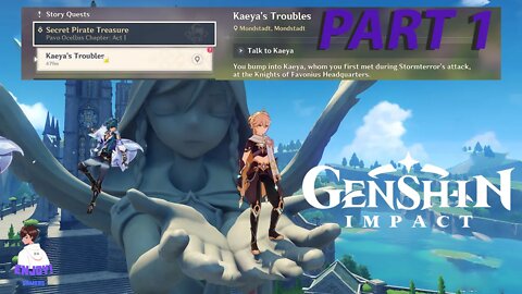 Secret Pirate Treasure 🏴‍☠️🦜🗡️ Kaeya's Troubles