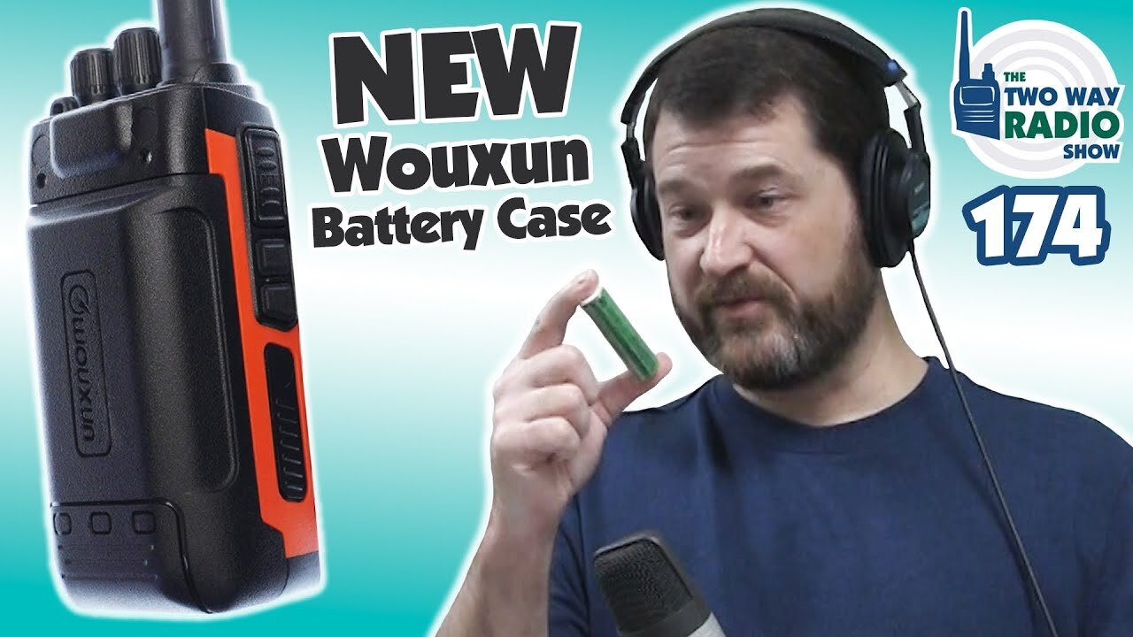 Bring 3500mAh to your Wouxun KG-S Series handheld with the 18650 Battery Case | TWRS 174