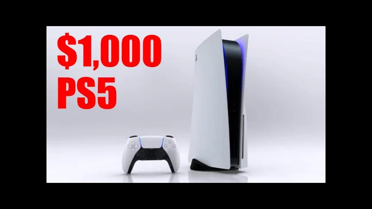 $1,000 PS5-This Is Why You Cant Get A PS5 #ps5 #playstation