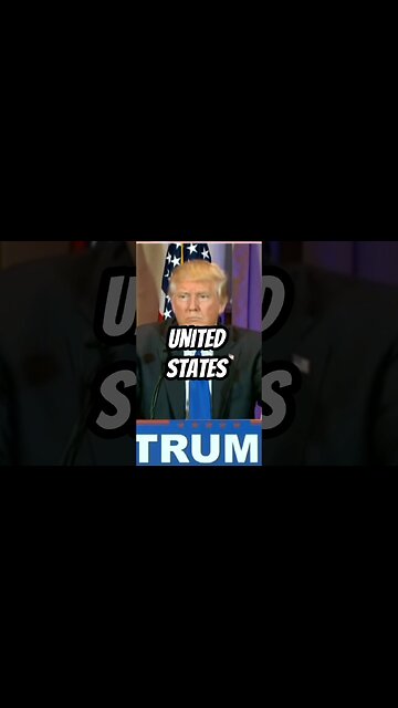 Trump WILL look after his own COUNTRY first then then WORLD