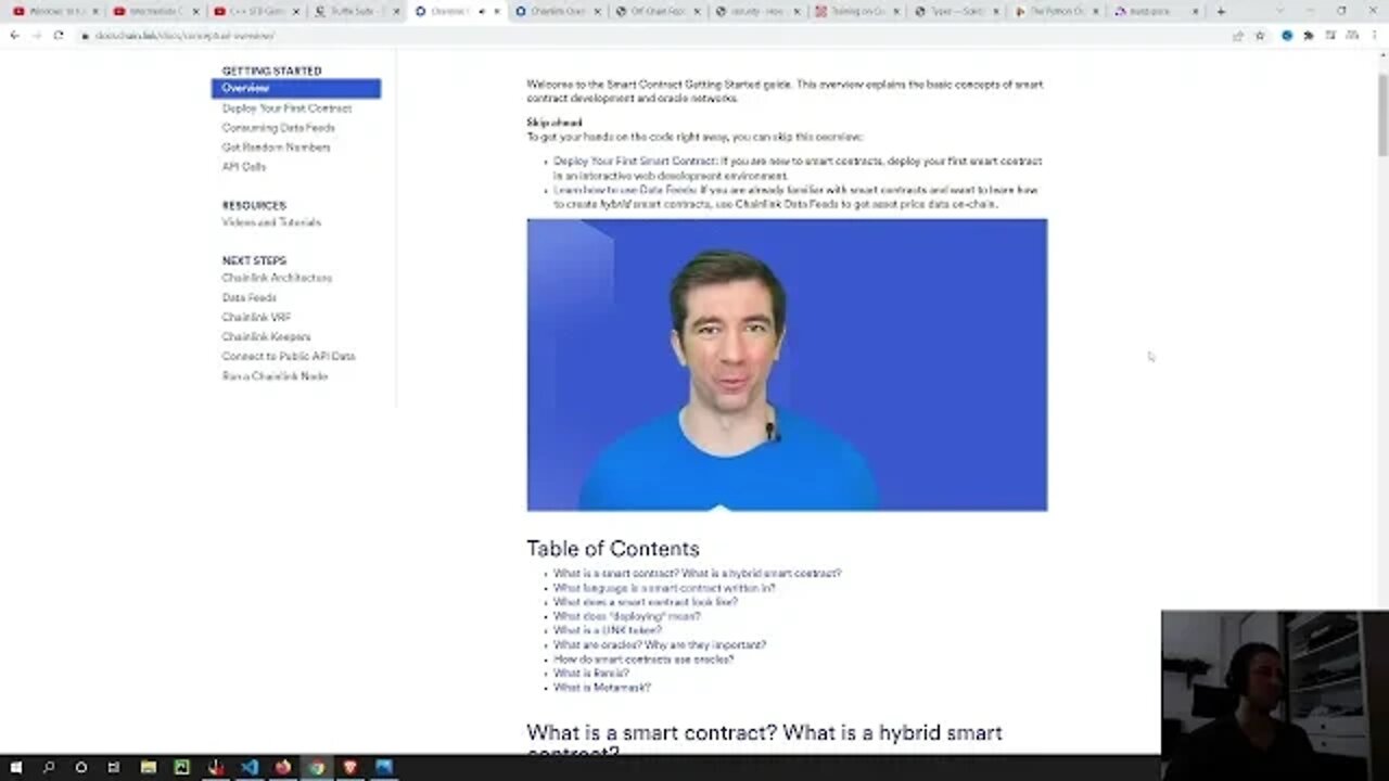 Studying ChainLink and Ethereum documentation - setting up my own light node