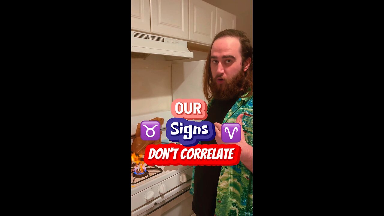 Our Signs Don’t Correlate #comedy #eloypezedits #astrology #friends #thestars #bryantsuppan