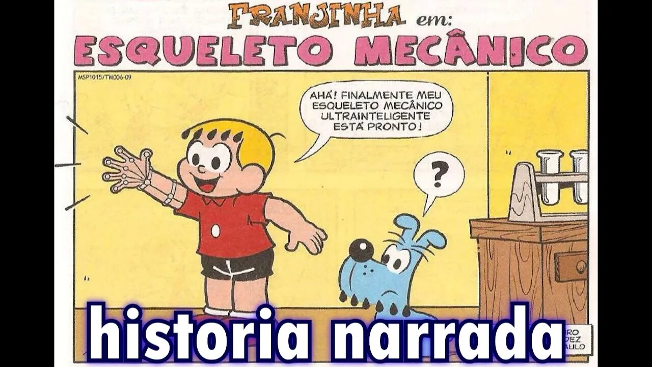 Franjinha em-Esqueleto mecânico | Gibis do Rapha