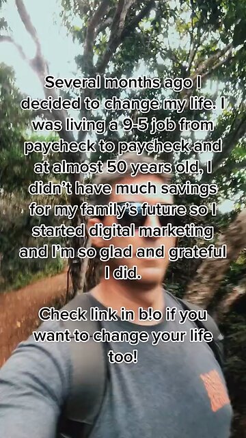 Wanna change your life?