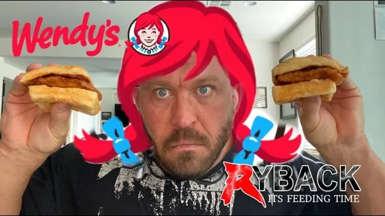 Wendys Maple Bacon Chicken Croissant Breakfast Food Review - Ryback It's Feeding Time